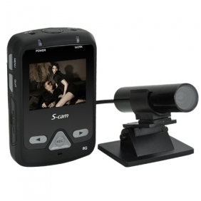 8GB HD Mini Bullet Camera Digital Video Record with 2 inch LED Screen Sony HAD CCD DVR